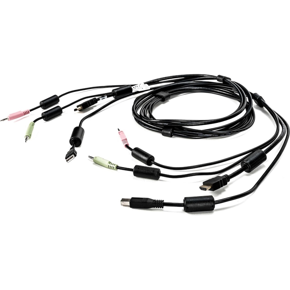 AVOCENT KVM Cable - 6 ft, Single Display, HDMI, 1 x USB, 2 x Audio, Standard KVM cable (Min Order Qty 2) MPN:CBL0126