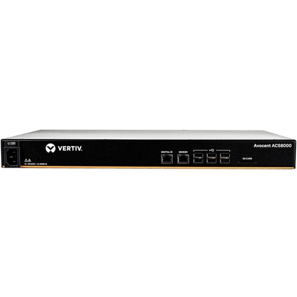 Avocent 16 - port ACS8000 Console System with single AC Power Supply - ACS8016SAC-400 MPN:ACS8016SAC-400