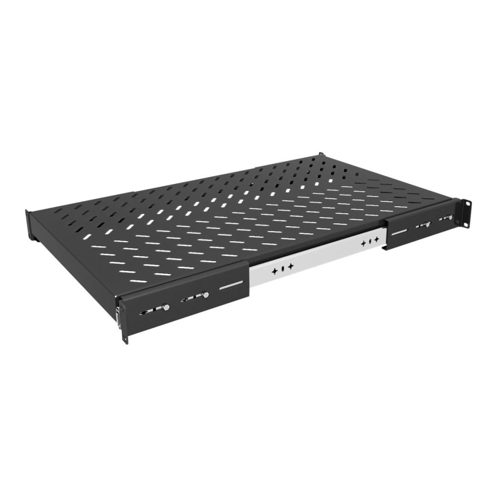 Vertiv 1U Depth Adjustable Sliding Shelf 100lbs - 1U Rack x 19in Rackx 33.60in Rack Depth - Rack-mountable - VRA3002 MPN:VRA3002