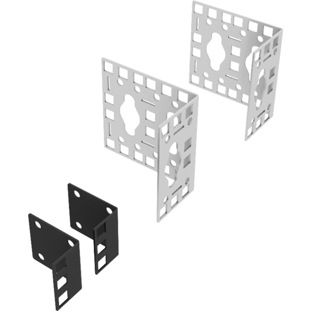 Vertiv Zero U Accessory Mounting Bracket - 0U Rack Height - Rack-mountable - Black/Silver - Metal MPN:VRA5004