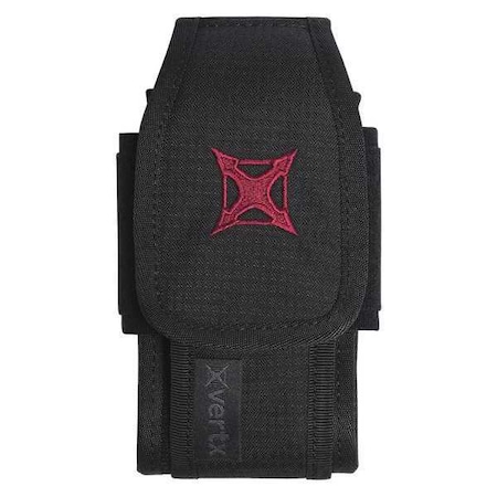 Phone/Radio Pouch, CORDURA®, Black, Universal, Hook-and-Loop, Snap MPN:F1 VTX5140