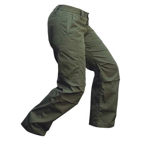 Women's Women's Tactical Pants, 6, Olive Drab Green, 65% Polyester/35% Cotton Ripstop MPN:F1vtx8002wOD0632