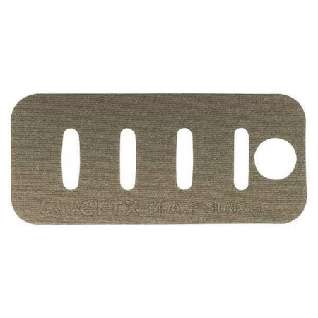 Single Adaptor Panel, Hook-and-Loop, Tan, Universal, Hook-and-Loop MPN:VTX5120ET