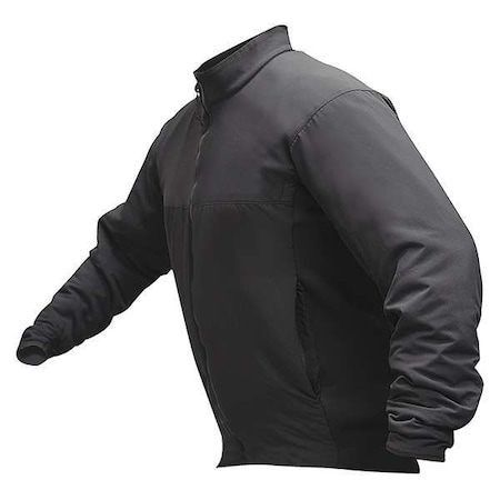 Jacket, 100% Nylon, zipper, Black, Xl MPN:VTX8840LBK
