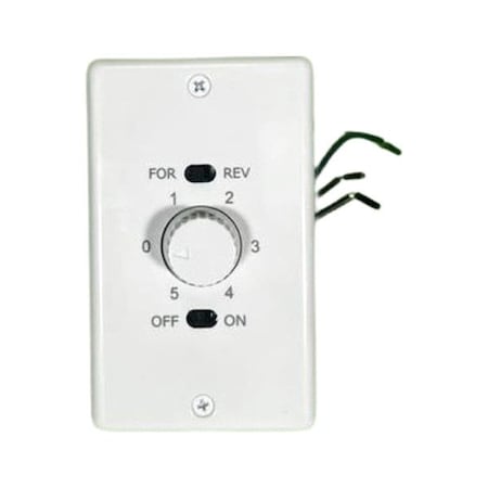 Speed Control, Plate White, 4 1/2