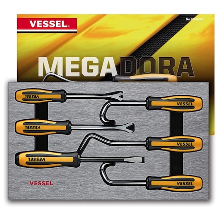 MEGADORA Body Shop Tools 6PC. Set MPN:9706EVA