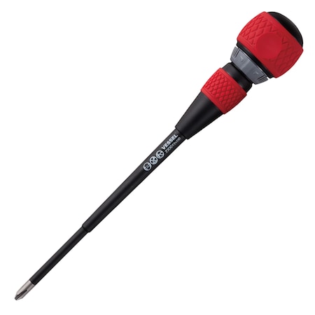 BALL GRIP Ratchet Screwdriver No.2200 +2 MPN:2200P2150