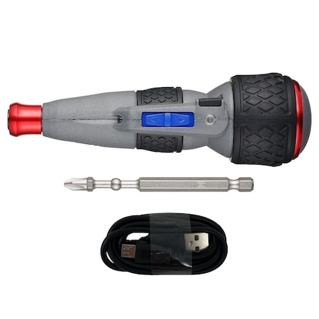 Rechargeable Screwdriver, High Speed MPN:220USBS1U