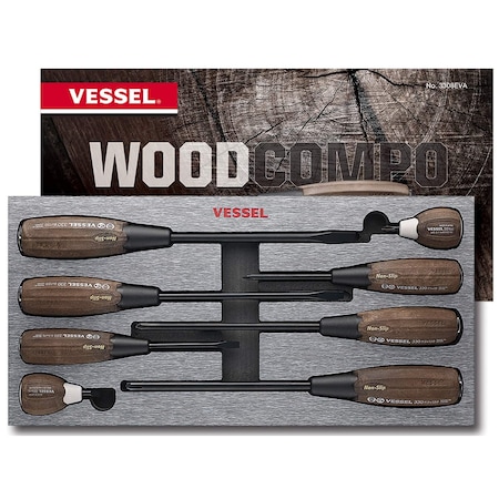 WOOD-COMPO Non-Slip Tang-Thru Screwdrive MPN:3308EVA