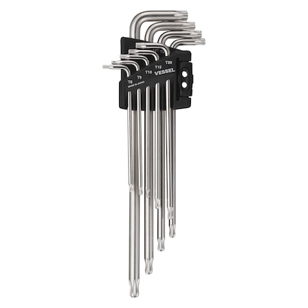 L-Key Wrench, Ball End Torx, 9PCS Set MPN:8509BTXU