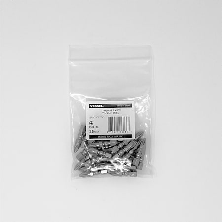 IMPACT BALL Torsion Bit PH2x30, PK25 MPN:IBPH230P25K