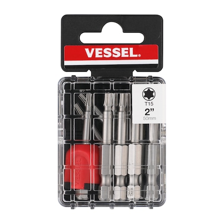 NECK TORSION Power Bit T15x50 W/ M, PK10 MPN:MGETX1550P10T