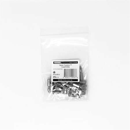 NECK TORSION Insert Bit PH2x25.4, PK25 MPN:NTPH2254P25K