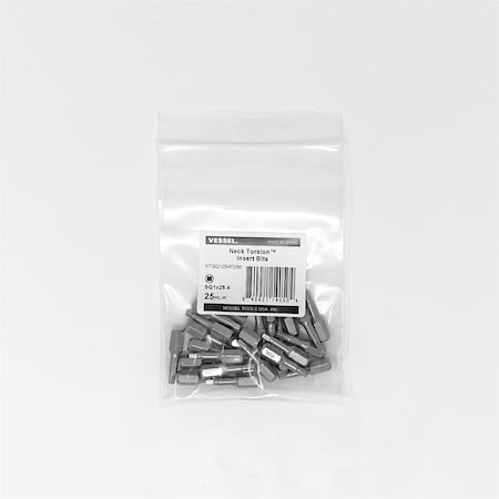 NECK TORSION Insert Bit SQ1x25.4, PK25 MPN:NTSQ1254P25K