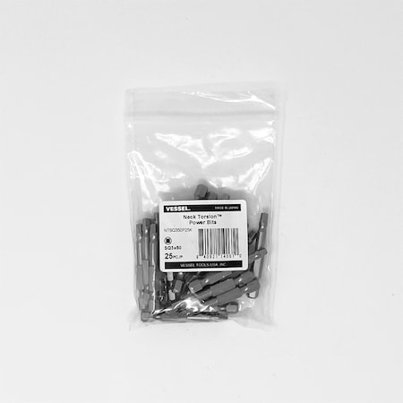 NECK TORSION Power Bit SQ3x50, PK25 MPN:NTSQ350P25K