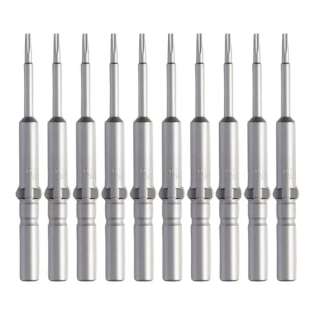 Precision Bit Wing-Shank 5mm, T6x2, PK10 MPN:D76T6252060