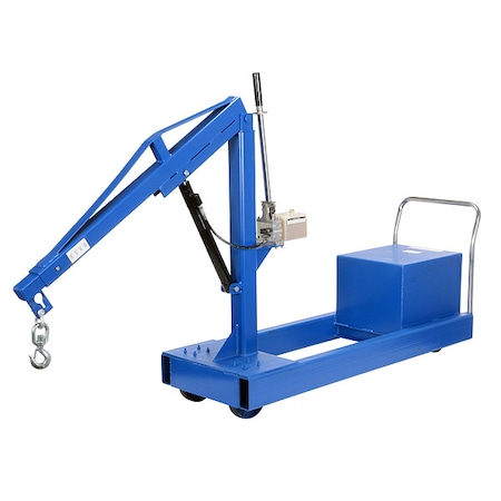 Mobile Floor Crane, CounterBalance, 1000Lb MPN:CBFC-1000
