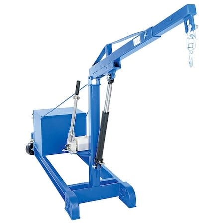 Mobile Floor Crane, CounterBalance, 2000Lb MPN:CBFC-2000