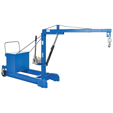 Mobile Floor Crane, Counter Balance, 500Lb MPN:CBFC-500