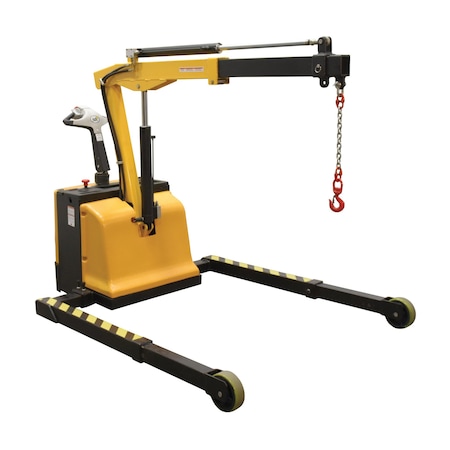 Adj. Electric Powered Floor Crane, 2.5K MPN:EPFC-25-AA