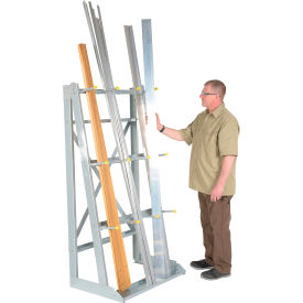 Vestil™ Vertical Floor Mounted Rack 3 Bays 2000 lb. Cap. 36-15/16
