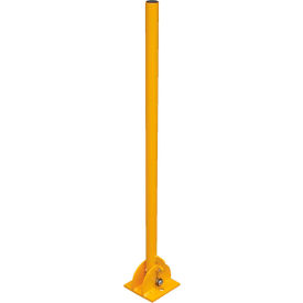 Yellow Powder Coat Folding Bollard 42