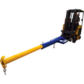 Forklift Economaster Telescoping Jib Boom Crane 6000 Lbs. Capacity LM-EBT-6-24