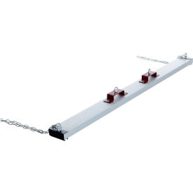 Vestil™ Steel Forklift Heavy Duty Hanging Magnetic Sweeper 130 lb. Capacity 73