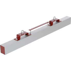 Vestil™ Steel Forklift Hanging Magnetic Sweeper 55 lb. Capacity 48