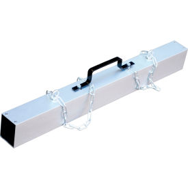 Vestil™ Aluminum Heavy Duty Hanging Magnetic Sweeper 45 lb. Capacity 40