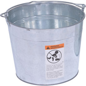 Galvanized Steel Bucket BKT-GAL-325 3-1/4 Gallon Capacity BKT-GAL-325