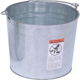 Galvanized Steel Bucket BKT-GAL-500 5 Gallon Capacity BKT-GAL-500