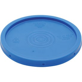 Vestil™ High Density Polyethylene Standard Lid For 3.5 5 & 6 Gallon Pails Blue LID-54-PB