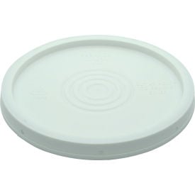 Vestil™ High Density Polyethylene Standard Lid For 3.5 5 & 6 Gallon Pails White LID-54-PW