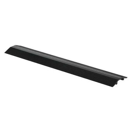 Extruded Alum Hose, Cable Crossover, 36Bk, 1.0625 H, 36 L, 7.125 W, Aluminum, Black MPN:HCR-36-BK