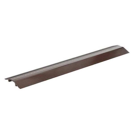 Extruded Alum Hose, Cable Crossover, 36Brn, 1.0625 H, 36 L, 7.125 W, Aluminum, Brown MPN:HCR-36-BRN