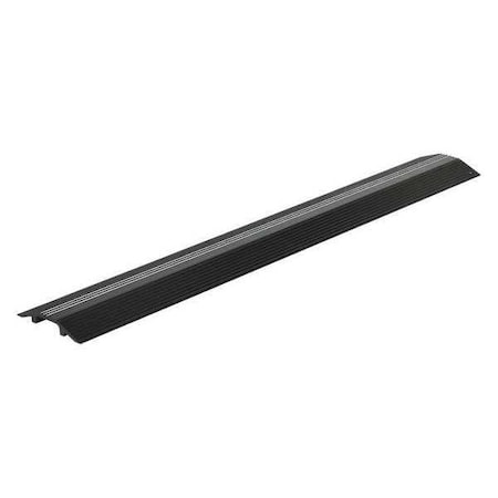 Extruded Alum Hose, Cable Crossover, 48Bk, 1.0625 H, 48 L, 7.125 W, Aluminum, Black MPN:HCR-48-BK