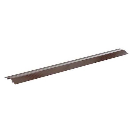 Extruded Alum Hose, Cable Crossover, 48Brn, 1.0625 H, 48 L, 7.125 W, Aluminum, Brown MPN:HCR-48-BRN