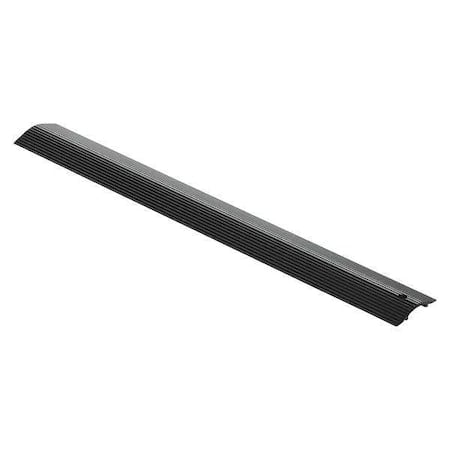 Extruded Alum. Hose/Cbl Crossover, 24, Blk, 0.4375 H, 24 L, 2.875 W, Aluminum, Black MPN:WR-24-BK