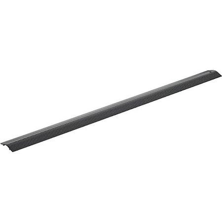 Extruded Alum. Hose/Cbl Crossover, 36, Blk, 0.4375 H, 36 L, 2.875 W, Aluminum, Black MPN:WR-36-BK