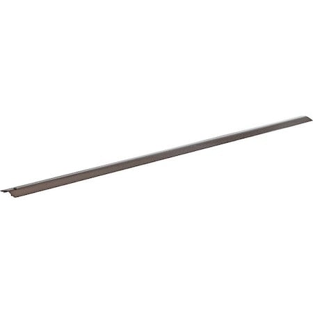 Extruded Alum. Hose/Cbl Crossover, 48, Brn, 0.4375 H, 48 L, 2.875 W, Aluminum, Brown MPN:WR-48-BRN