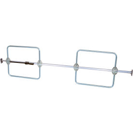 Vestil™ One Piece Aluminum Galvanized Cargo Bar Adjusts 88
