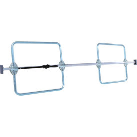 Vestil™ One Piece Aluminum Galvanized Cargo Bar Adjusts 89
