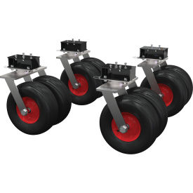 Vestil Dual Tire Kit For Aluminum Adj. Height Gantry Cranes 15-1/2