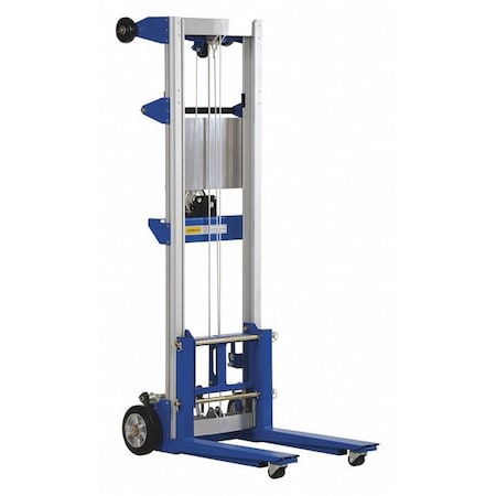 Winch Lift Truck Fixed Straddle, Load Cap. 400 lb. MPN:A-LIFT-R-HP