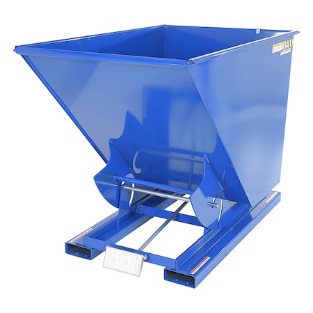 Self Dump Hopper, Heavy Duty, 1.5 cu yd, 6K MPN:D-150-HD