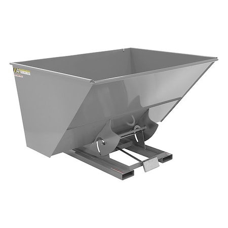 Self-Dump Hopper, Hd, 3 cu. yd., 6K, Gray MPN:D-300-HD-GY-MG