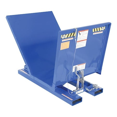 Light Duty Open Sided Hopper 1 Cubic Yard 2000 lb MPN:D-NS-100-LD