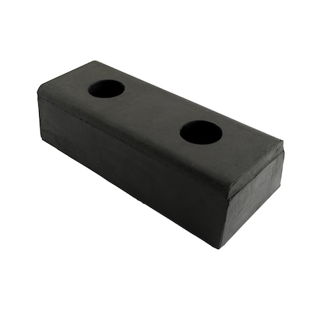 Black Hardened Molded Rubber Bumper 10 In 4 piece MPN:DBE-10-4