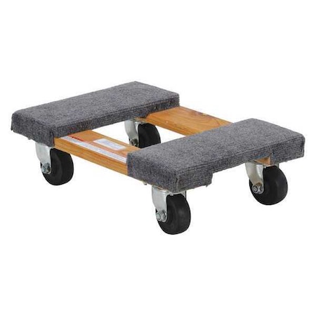 Carpet End Hardwood Dolly, 0.9K lb., 12x18 MPN:HDOC-1218-9